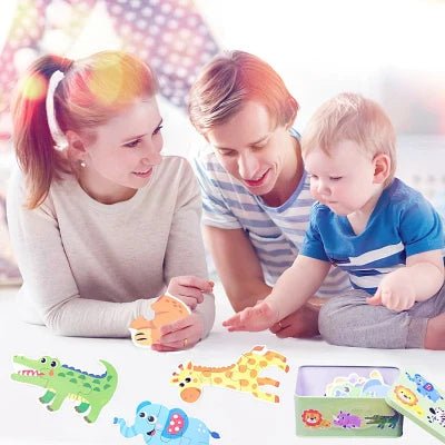 Puzzle Montessori - BabyPuzzle™ - Sauvage - Maman et Bébé - Boutique Mahunart