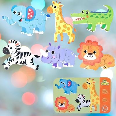 Puzzle Montessori - BabyPuzzle™ - Sauvage - Maman et Bébé - Boutique Mahunart