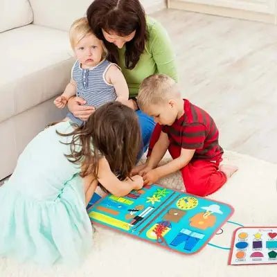 Tableau d'Activité Montessori - MontessoriBoard™ - Planète - Maman&Bébé - Boutique Mahunart