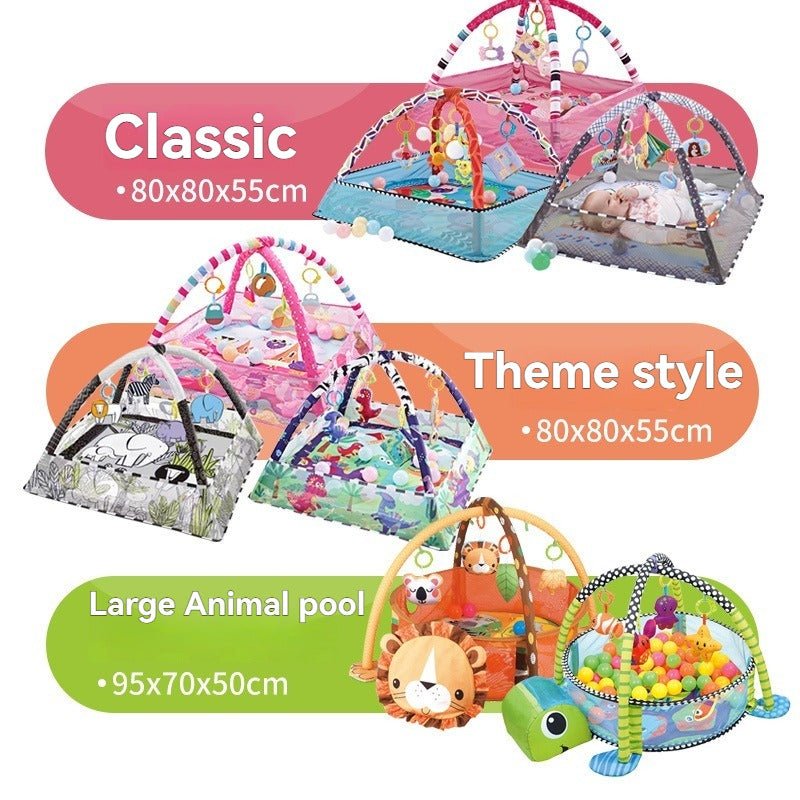 tapis d'éveil à balles marine pour bébé - Maman&Bébé - Boutique Mahunart